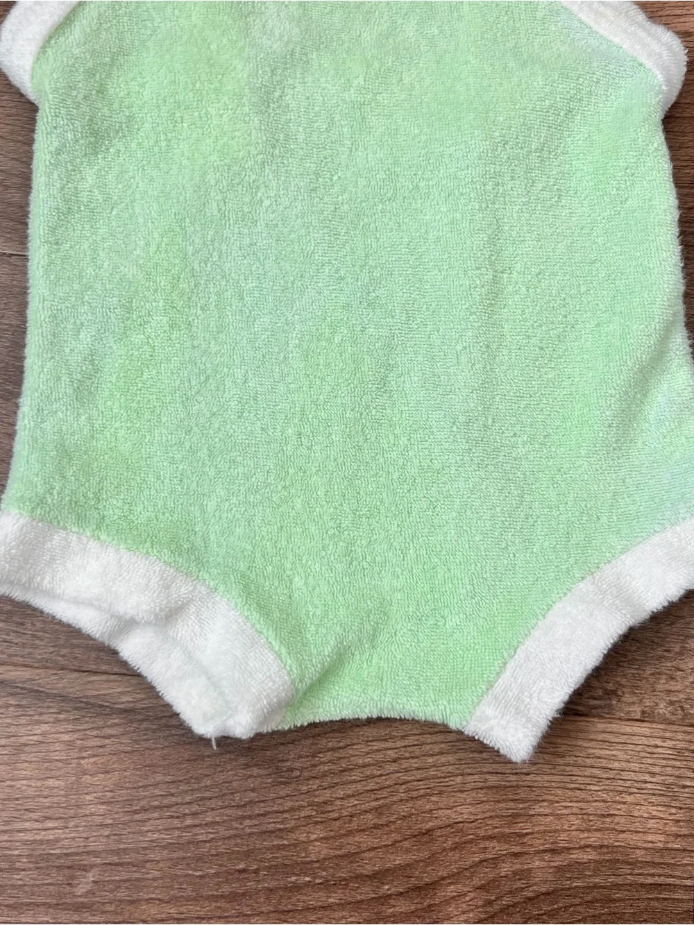 Vintage infant green